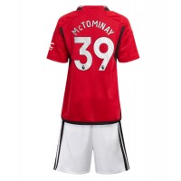 Manchester United Scott McTominay #39 Domaci Dres za djecu 2023-24 Kratak Rukav (+ Kratke hlače)